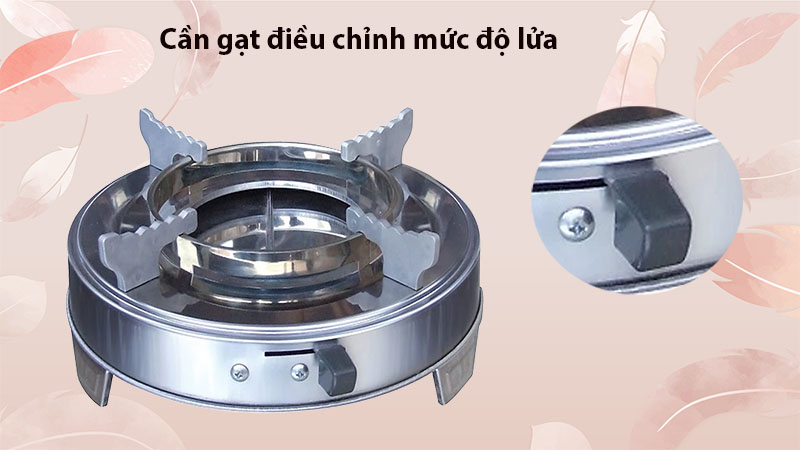 Bếp cồn Inox Rainy Trơn - Hàng chính hãng