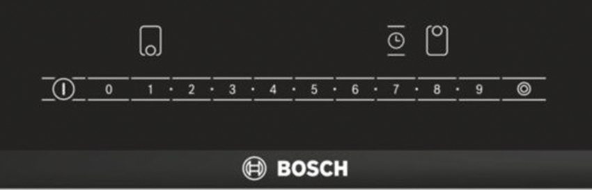 Bảng điều khiển của bếp điện Bosch PKF375FB1E
