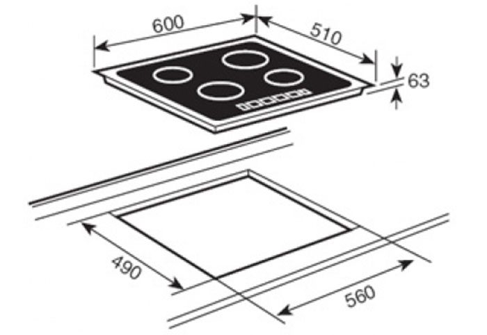 Bếp điện Teka TRX 645 - Hàng chính hãng