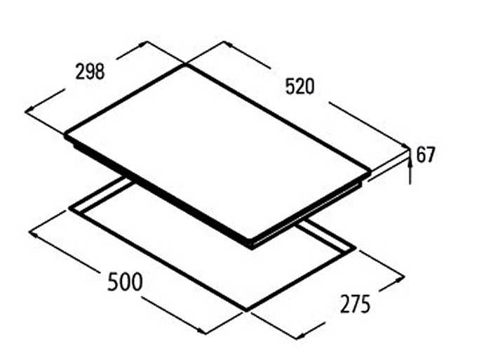 Bếp hồng ngoại đôi Cata TD 302