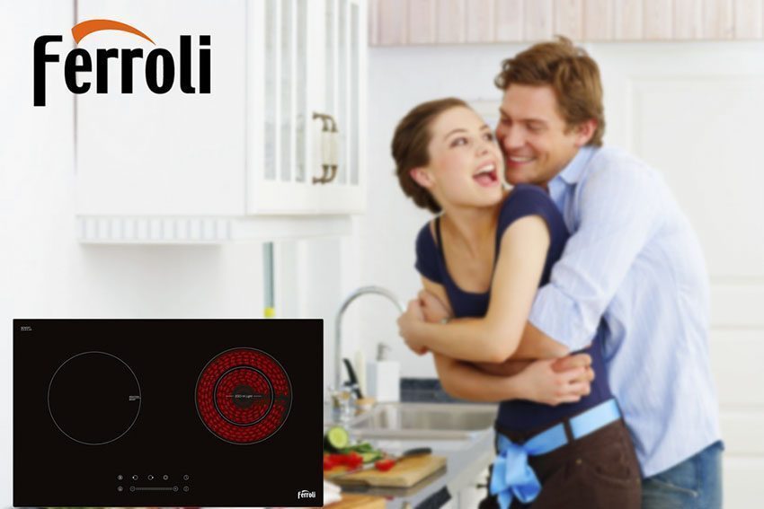 Bếp điện đôi Ferroli IC4200BS - Hàng chính hãng