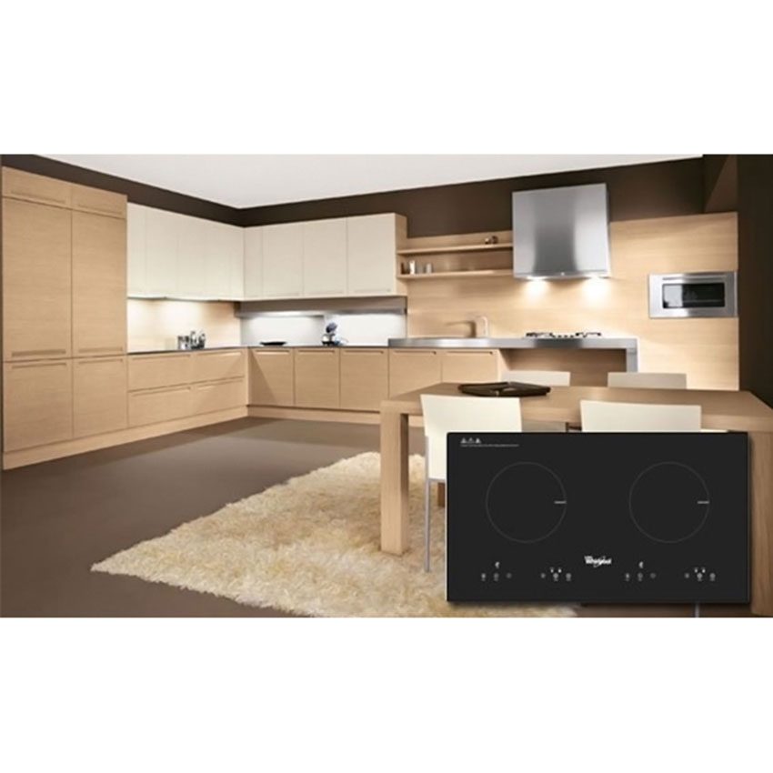 Thiết kế của bếp điện đôi Whirlpool ACI732SBLV