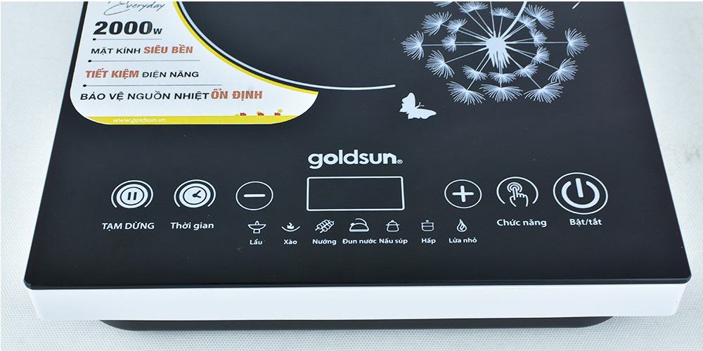 Bếp điện từ đơn Goldsun GIC3201-D - Hàng chính hãng