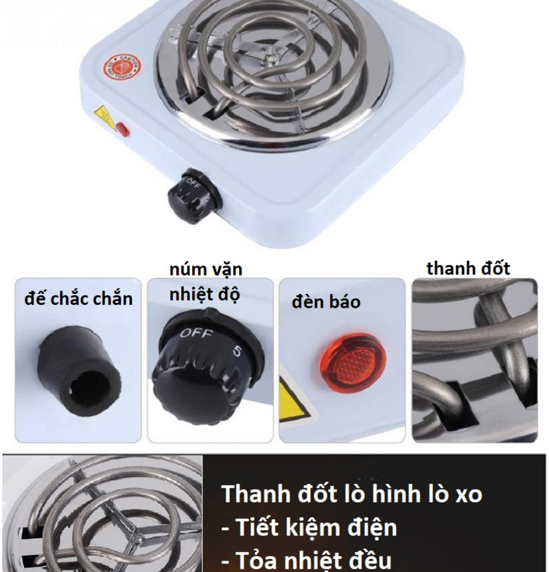 Bếp điện làm nóng Hot Plate JX-100W - Hàng chính hãng