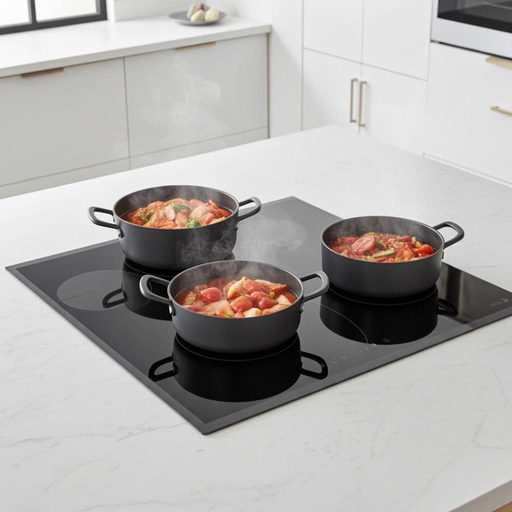 Bếp điện từ 3 vùng nấu Fagor 3IF-73A2S - Hàng chính hãng