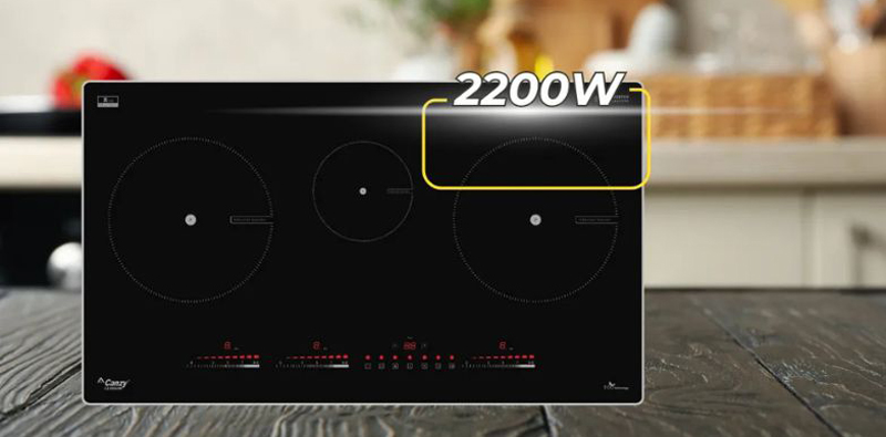 Bếp điện từ 3 vùng nấu Canzy CZ856HN  - Hàng chính hãng