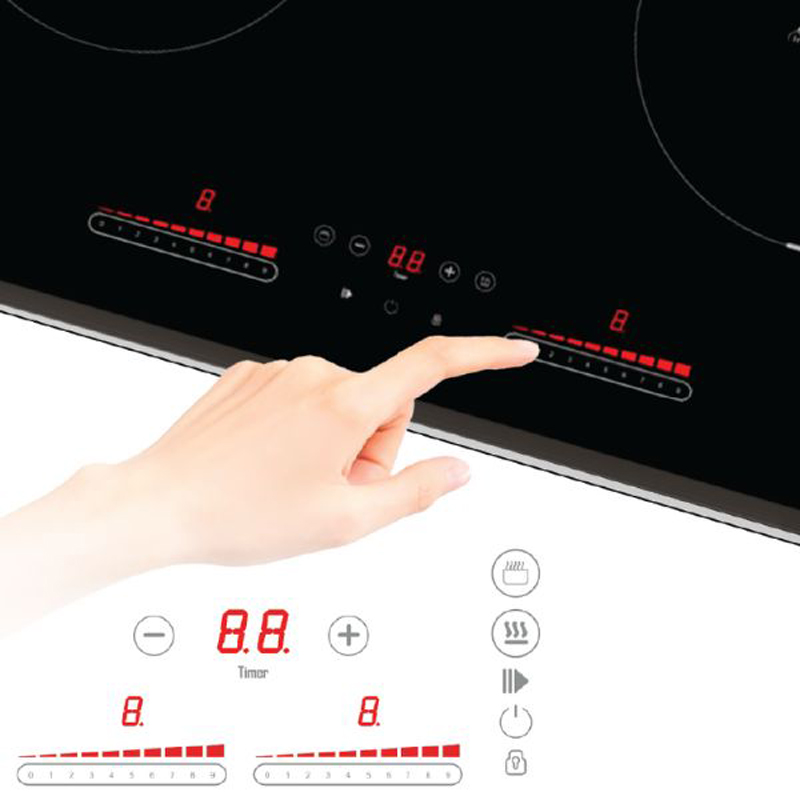 Bảng điều khiển cảm ứng Slider hiện đại với 9 cấp độ 