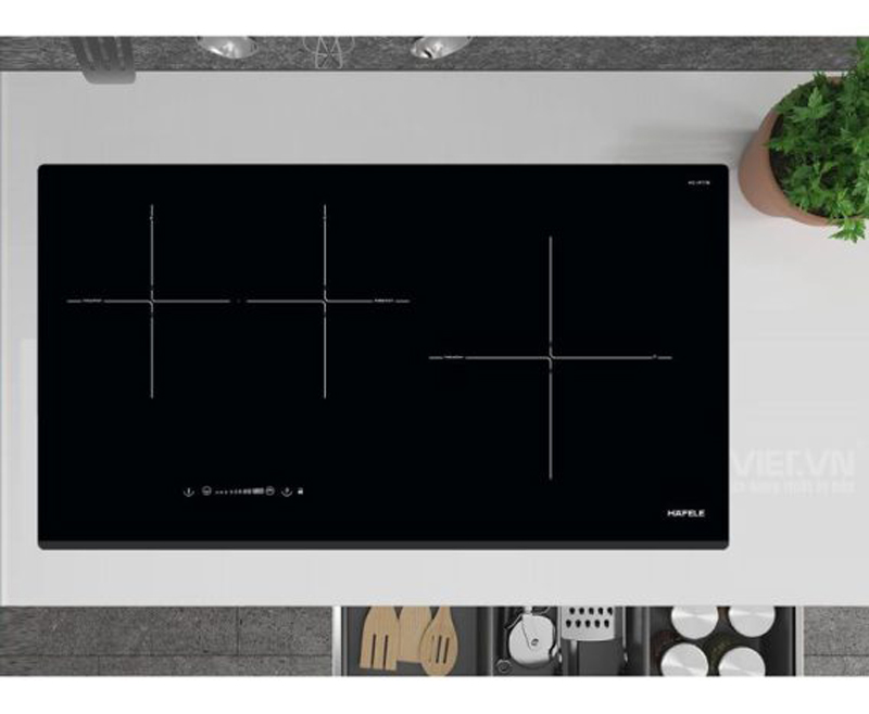 Bếp điện từ 3 vùng nấu Hafele HC-IF77D - Hàng chính hãng
