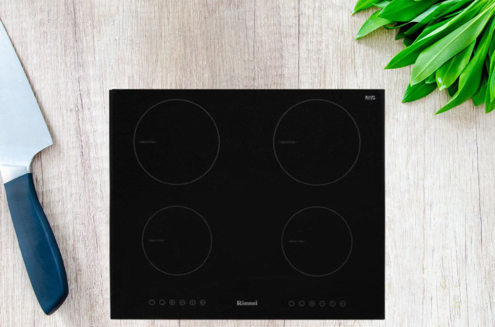 Bếp điện từ 4 vùng nấu Rinnai RB-6004H-CB - Hàng chính hãng