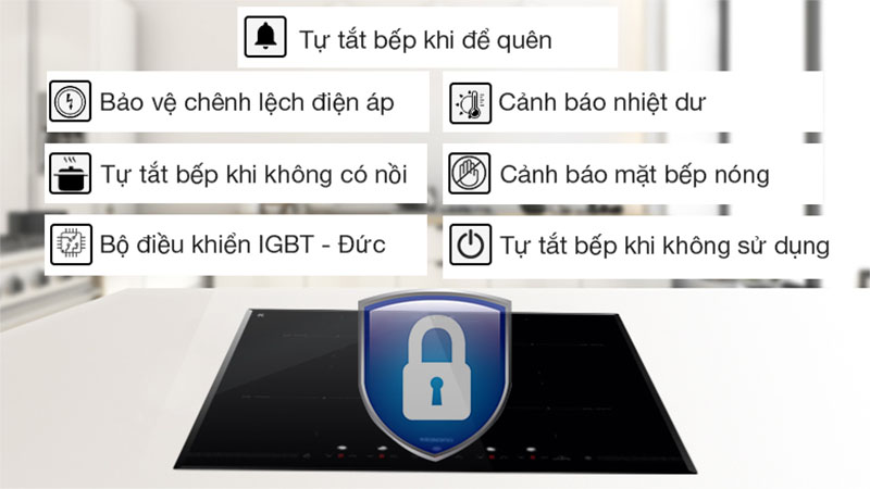 Bếp điện từ 4 vùng nấu Hafele HC-IF60D - Hàng chính hãng