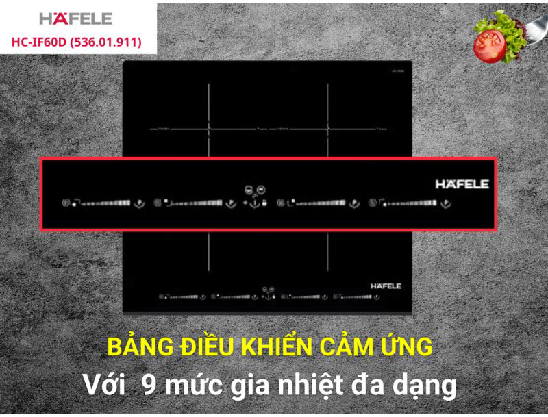 Bếp điện từ 4 vùng nấu Hafele HC-IF60D - Hàng chính hãng