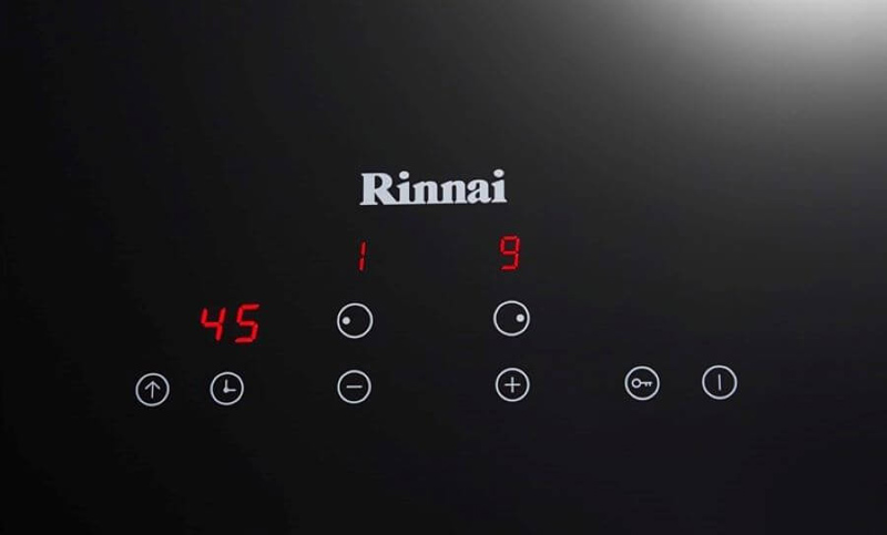 Bếp điện từ âm 4 vùng nấu Rinnai RB-7104H-CB - Hàng chính hãng