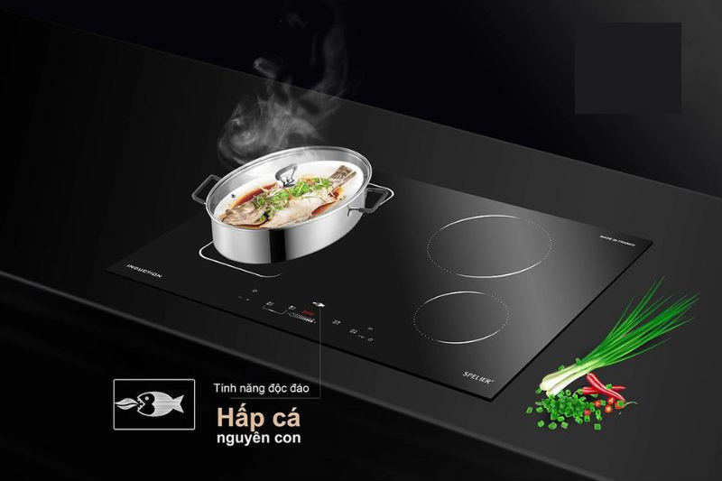 Bếp điện từ 4 vùng nấu Spelier SPF-948S  - Hàng chính hãng