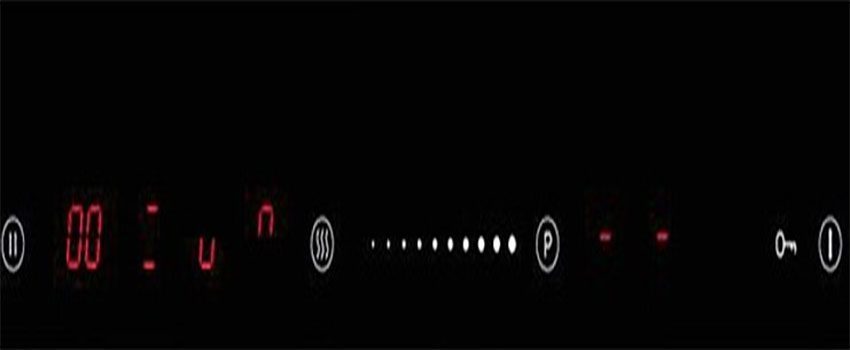 Bảng điều khiển của Bếp điện từ Amica PI6513TBD