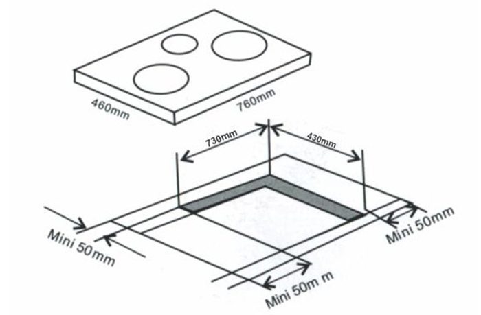 Bếp hồng ngoại điện từ Arber AB-221S 