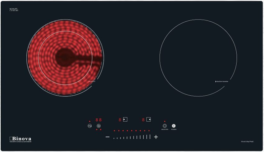 Bếp hồng ngoại điện từ Binova BI-299-IC - Hàng chính hãng