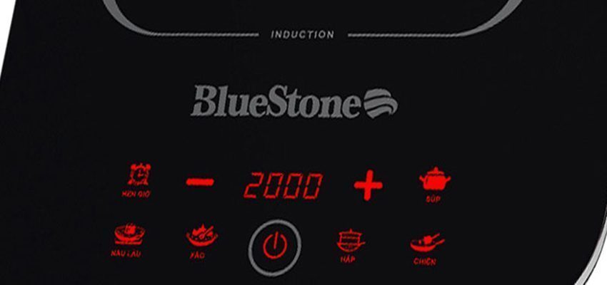 Bảng điều khiển cảm ứng của bếp điện từ Bluuestone ICB-6658