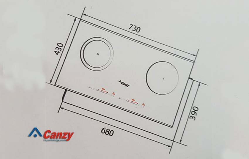 Bếp điện từ Canzy CZ-930H - Hàng chính hãng