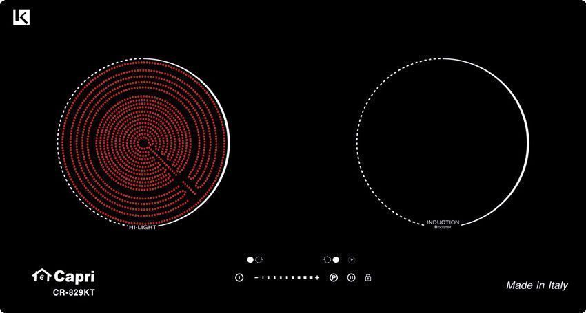 Bếp hồng ngoại điện từ Capri CR-829KT - Hàng chính hãng