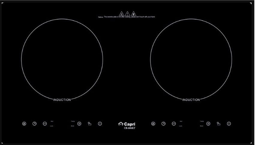 Bếp điện từ Capri CR806KT - Hàng chính hãng