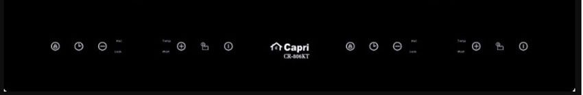 Bếp điện từ Capri CR806KT - Hàng chính hãng