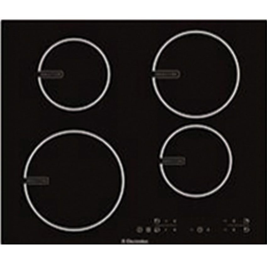 Mặt trên của bếp điện từ âm Electolux EHET66CS 