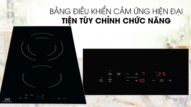 Điều khiển của Bếp điện từ đôi Electrolux EHF3320NOK