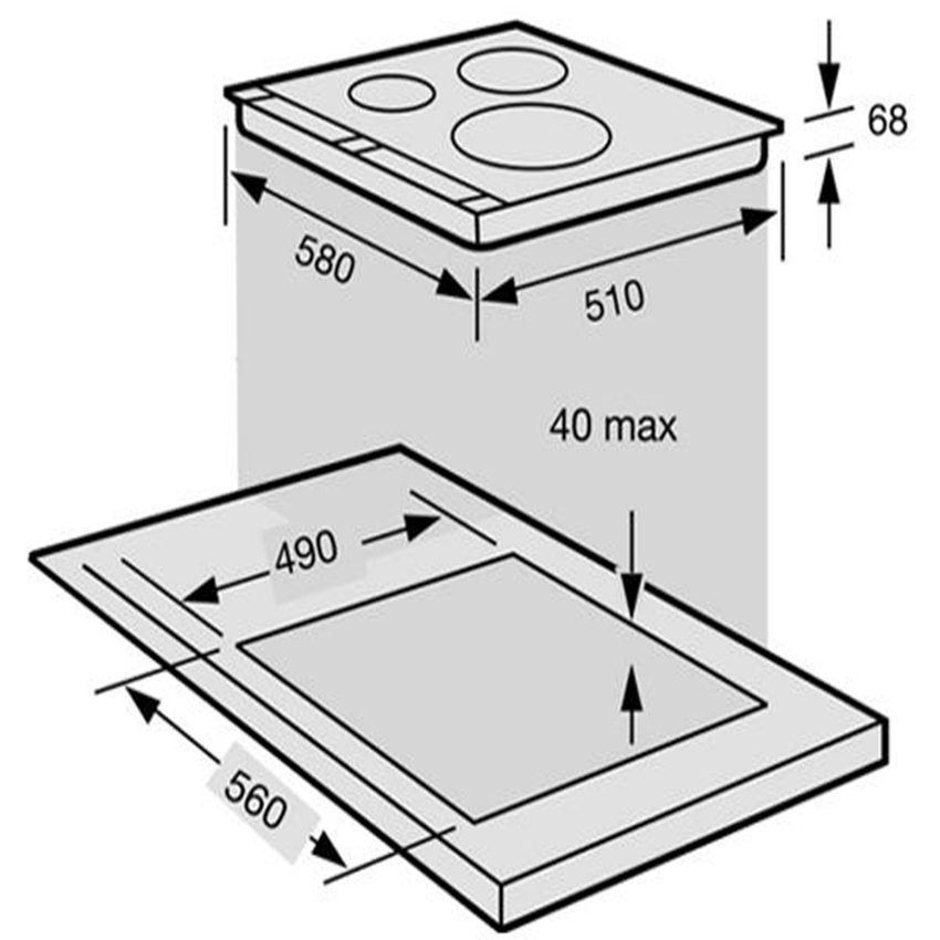 Bếp điện từ Fagor I-230TS - Hàng chính hãng
