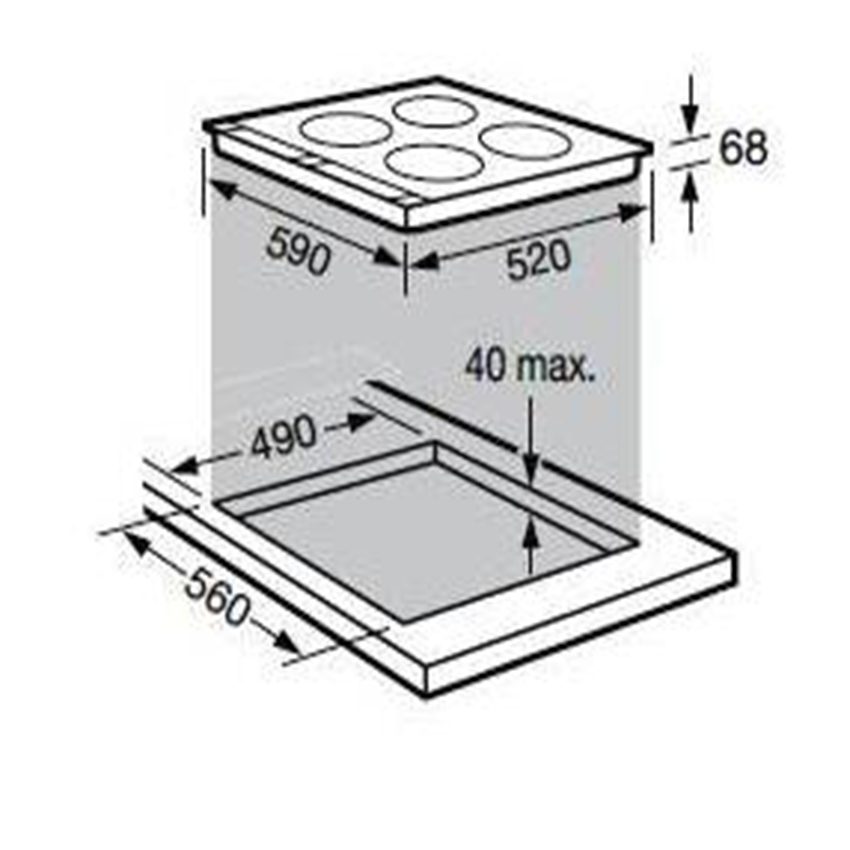 Bếp điện từ Fagor IF-4S - Hàng chính hãng