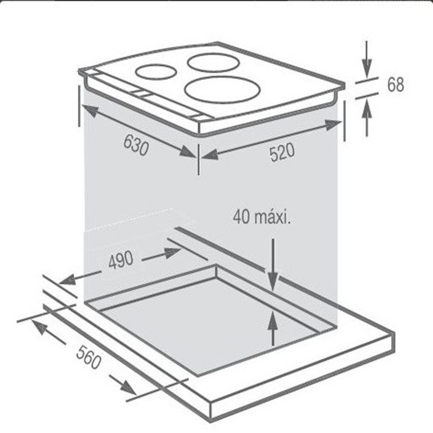 Bếp điện từ Fagor IF-SLIDER30S - Hàng chính hãng