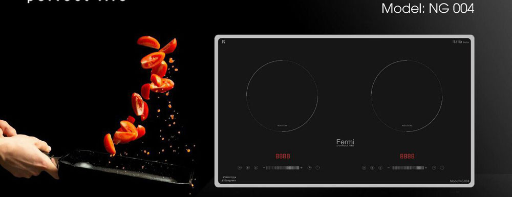 Bếp điện từ đôi Fermi NG004 - Hàng chính hãng