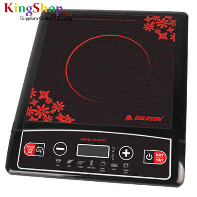 Bếp điện từ Goldsun IH-GFY71 + Chảo lẩu - Hàng chính hãng