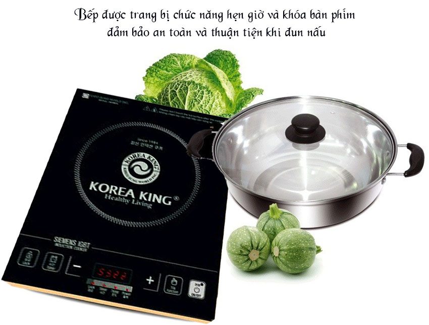 Bếp điện từ Korea King KIC-23LY - Hàng chính hãng