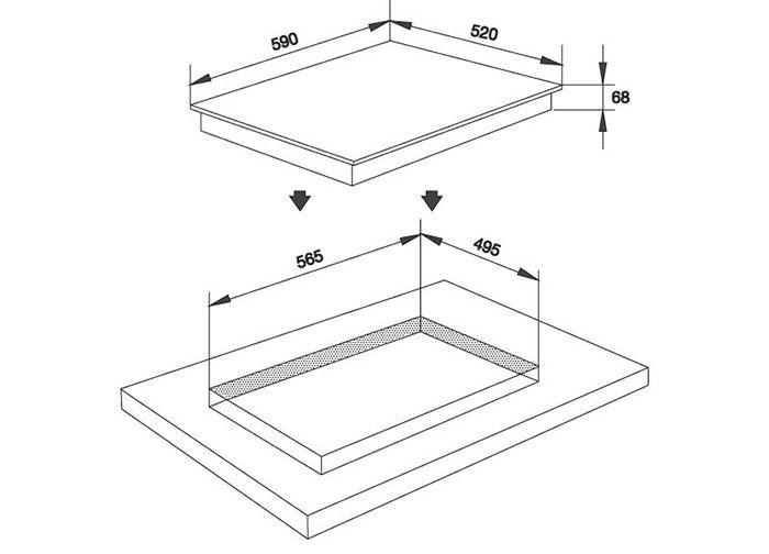 Bếp điện từ Malloca MIR 593 - Hàng chính hãng