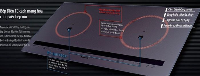 Bếp điện từ Panasonic KY-C227DHRA