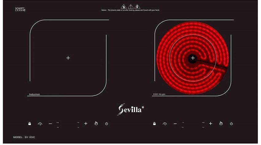 Bếp hồng ngoại điện từ Sevilla SV-83IC - Hàng chính hãng