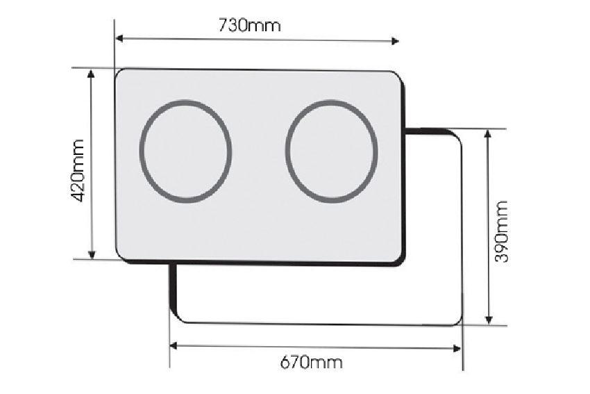 Bếp hồng ngoại điện từ Sevilla SV-83IC - Hàng chính hãng