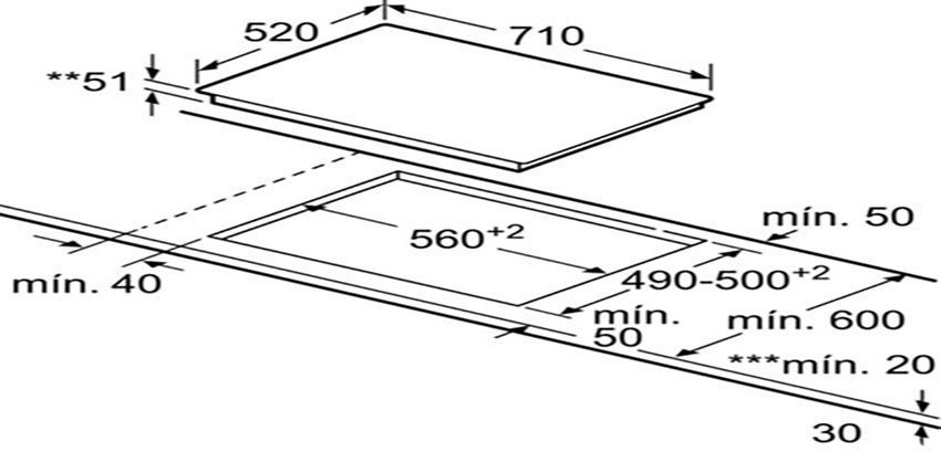 Bếp điện từ Siemens EH775LDC1E - Hàng chính hãng