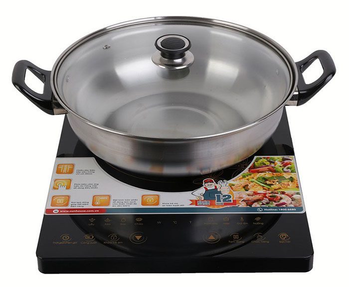 Bếp điện từ Sunhouse SHD6800 - Hàng chính hãng