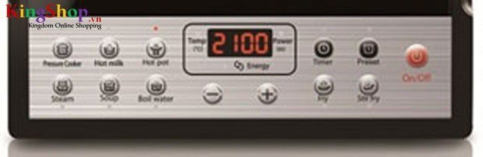 Bếp điện từ Supor SDHS09VN - Công suất 2100W - Hàng chính hãng