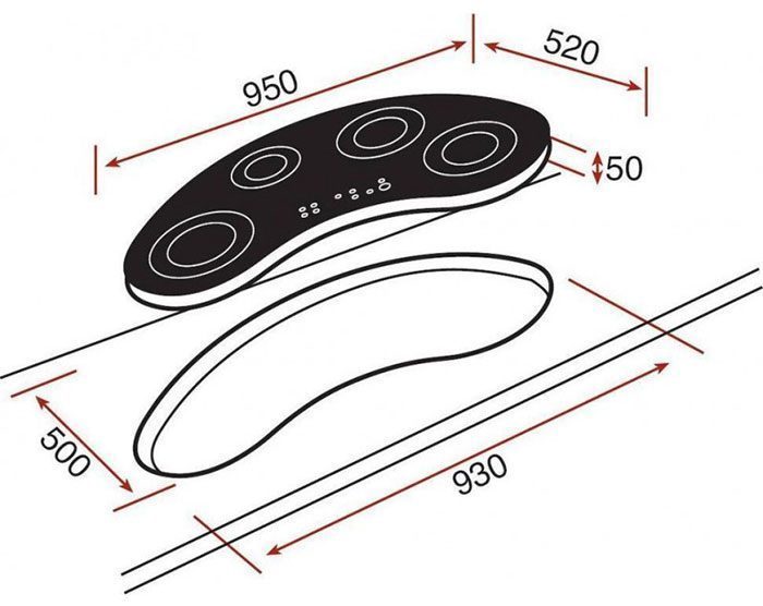 Bếp điện từ Teka VLTC 95 4L