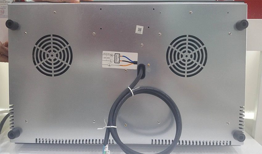 Mặt sau của Bếp điện từ âm Arber AB-278