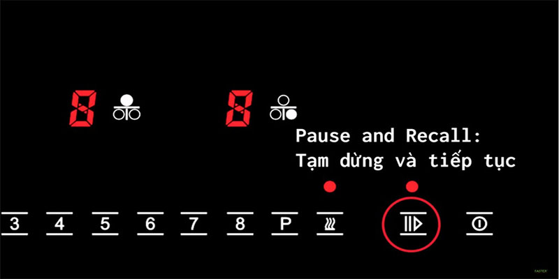 Bếp ba điện từ Faster FS-613SI - Hàng chính hãng