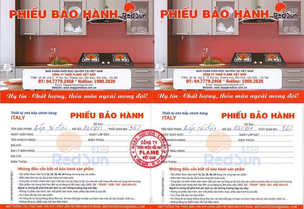 Bếp điện từ âm Redsun RS-0817 - Hàng chính hãng