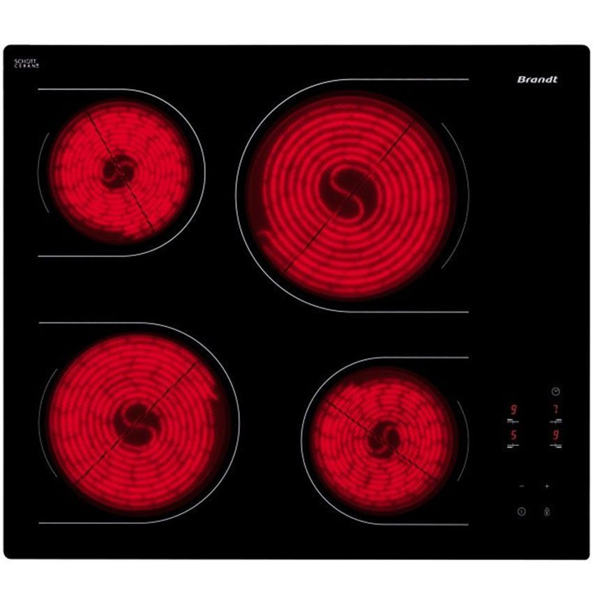Bếp điện tư âm kính Brandt TV1020B - Hàng chính hãng