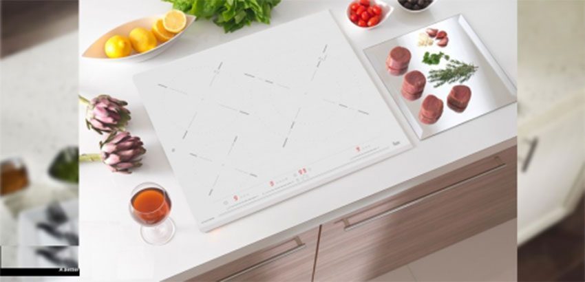 Bếp điện từ ba âm kính Teka IZ 6320 WHITE - Hàng chính hãng