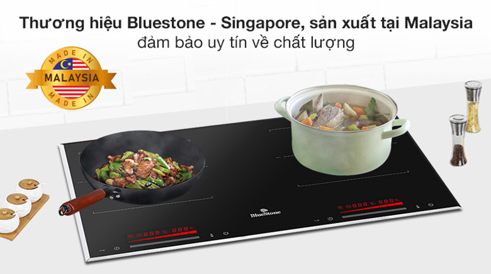 Bếp từ đôi Bluestone ICB-6917 - Hàng chính hãng