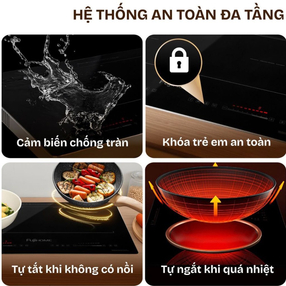 Đảm bảo an toàn với nhiều tính năng thông minh