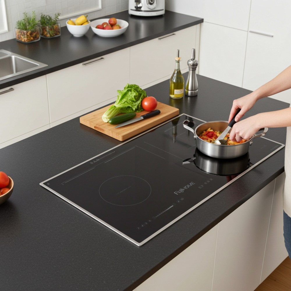 Thiết kế lắp âm bếp, sang trọng, thẩm mỹ