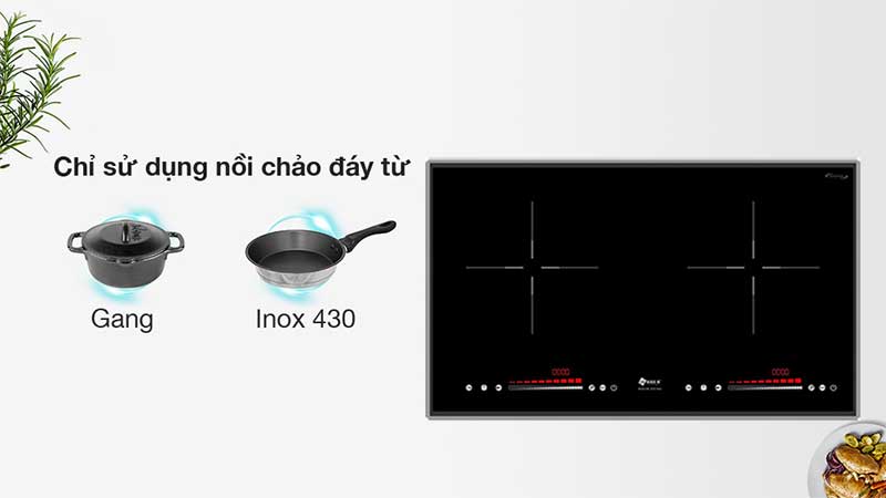 Bếp điện từ đôi Arber AB-2020NEW